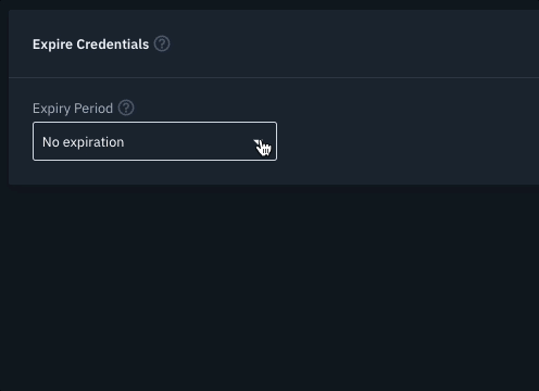Expire Credentials