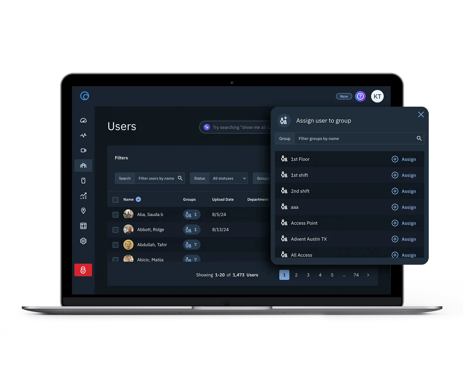 users groups November Updates
